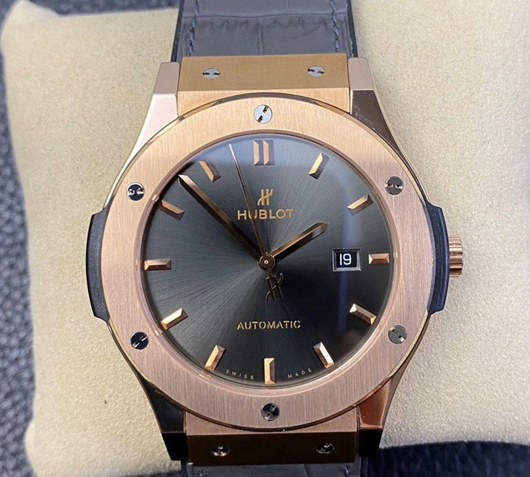 Hublot Classic Fusion 542.OX.7081.LR 42MM WWF Factory 1:1 Best Edition Replica Watch Gray Strap